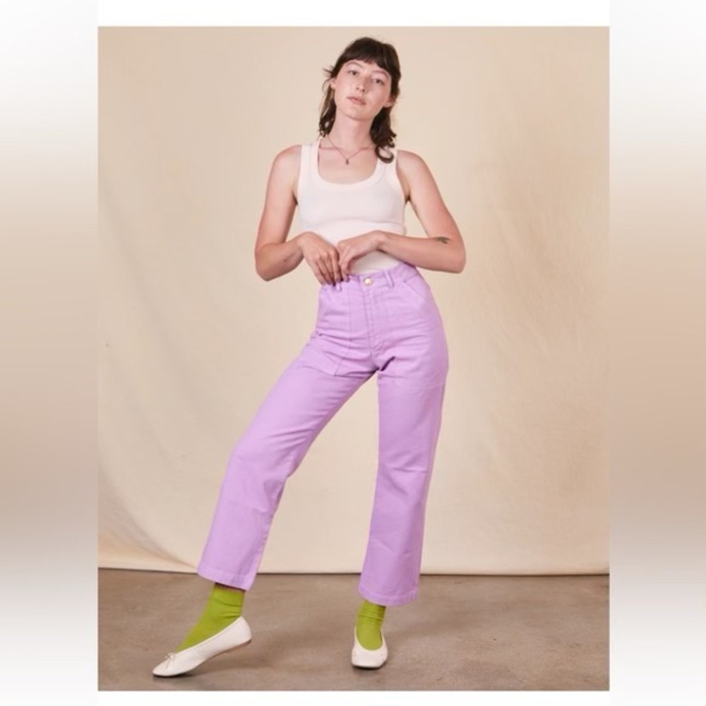 Big Bud Press Work Pants in Lilac